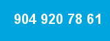 904 920 78 61 904 920 78 61